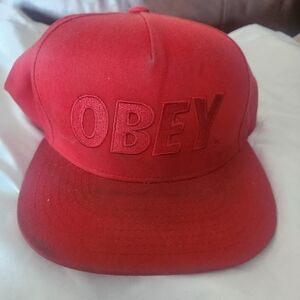 Obey Red Cap